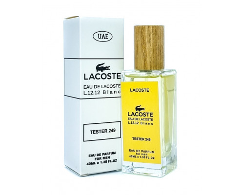 Тестер 40 мл UAE № 249 Lacoste Eau De Lacoste L.12.12 Blanc