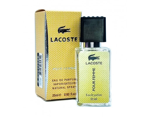 Мини-парфюм 25 ml ОАЭ Lacoste Pour Femme