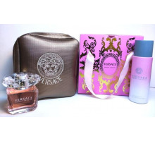Подарочный набор парфюм + дезодорант Versace Bright Crystal