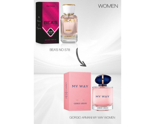 BEAS (Beauty & Scent) W 578 - Giorgio Armani My Way 50 мл