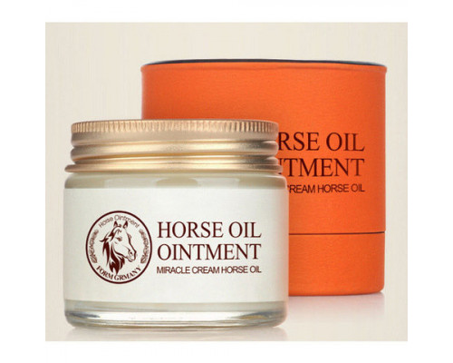 Крем против морщин с лошадиным жиром Bioaqua Horse Oil,70гр