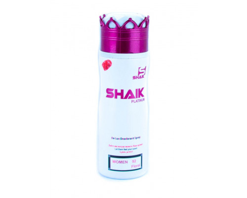 Дезодорант Shaik W92 (Givenchy Ange Ou Demon Le Secret), 200 ml