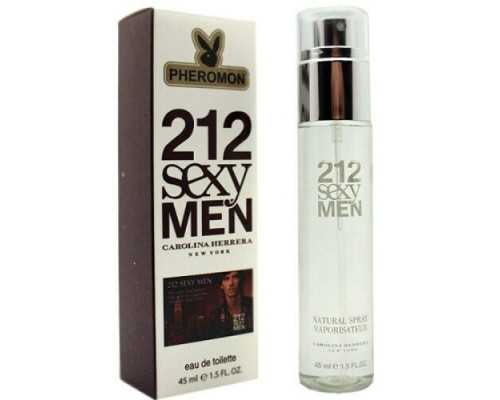 Мини-парфюм с феромонами Carolina Herrera 212 Sexy Men (45 мл)