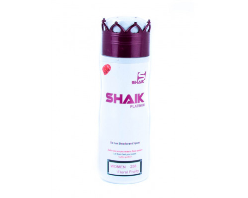 Дезодорант Shaik W258 (Azzaro Mademoiselle), 200 ml