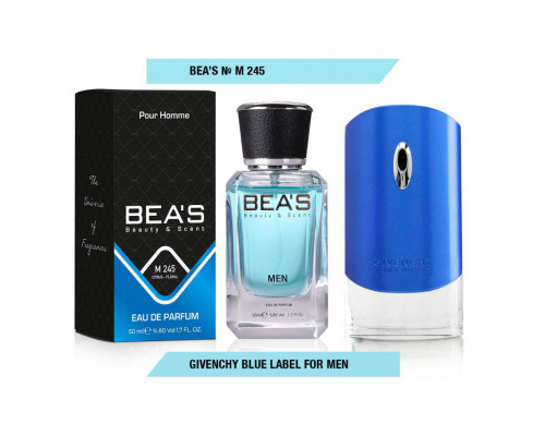 BEAS (Beauty & Scent) M 245 - Givenchy Blue Label For Men 50 мл