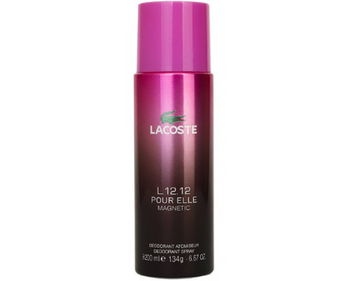 Парфюмированный дезодорант Lacoste L.12.12 Pour Elle Magnetic 200 ml (Для женщин)