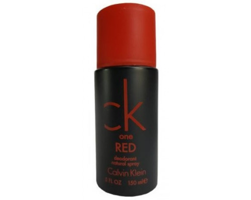 Парфюмированный дезодорант CK One Red 150 ml (Для мужчин)