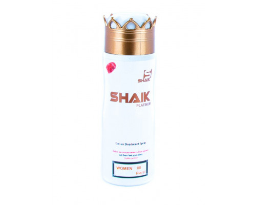 Дезодорант Shaik W08 (Armand Basi In Red EDT), 200 ml