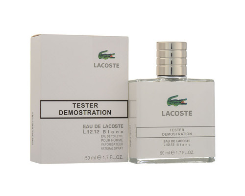 Tester 50ml - Lacoste 12.12. Blanc