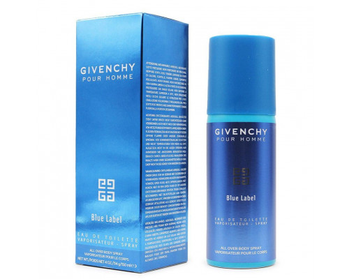 Дезодорант в коробке Givenchy Pour Homme Blue Label 150 ml
