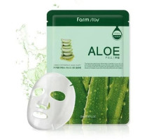 Маска тканевая для лица с экстрактом алоэ FarmStay Visible Difference Mask Sheet Aloe