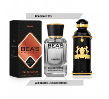 BEA'S (Beauty & Scent) U 715 - Alexandre. J Black Musks Unisex 50 мл