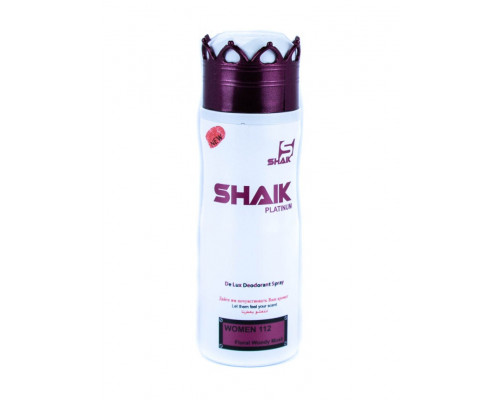 Дезодорант Shaik W112 (Lacoste Pour Femme), 200 ml