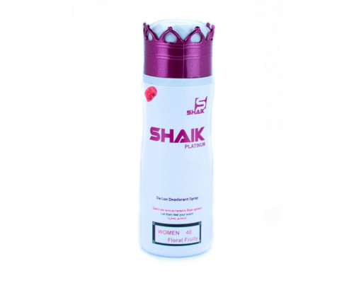 Дезодорант Shaik W40 (Chanel Chance Eau Tendre), 200 ml