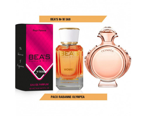 BEAS (Beauty & Scent) W 568 - Paco Rabanne Olympea For Women 50 мл