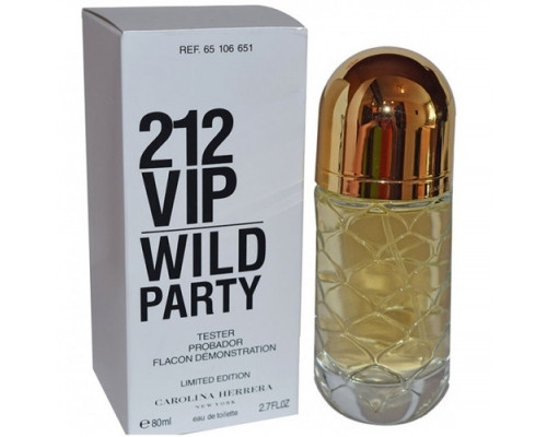 Тестер Carolina Herrera 212 VIP Wild Party 80 мл