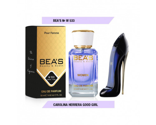 BEAS (Beauty & Scent) W 533 - Carolina Herrera Good Girl For Women 50 мл