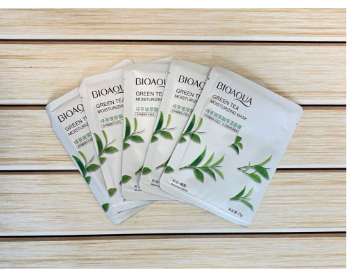 Маска для лица Bioaqua с экстрактом семян зеленого чая