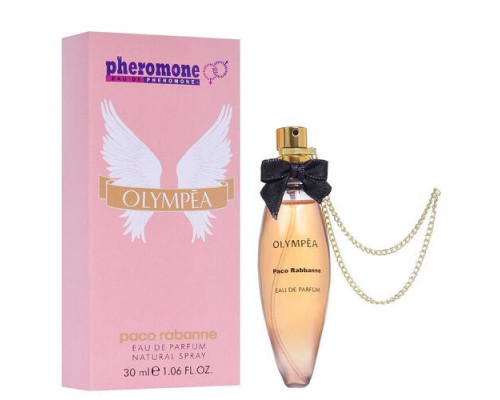 Мини-парфюм с феромонами Paco Rabanne Olympea 30 мл (с цепочкой)