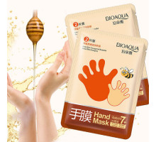 Медовая маска-перчатки для рук BioAqua Honey Hand Mask