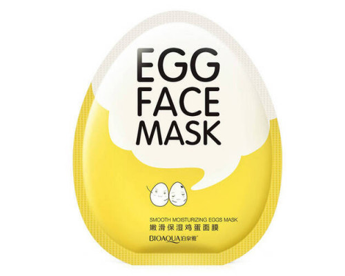 Увлажняющая маска для лица с яичным желтком, BIOAQUA