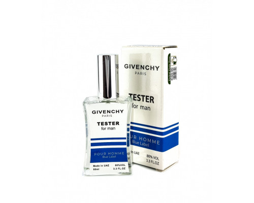 Givenchy Pour Homme Blue Label (for man) - TESTER 60 мл