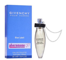 Мини-парфюм с феромонами Givenchy Pour Homme Blue Label 30 мл (с цепочкой)
