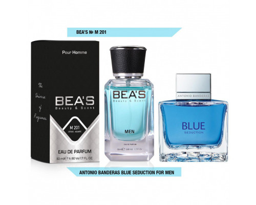 BEAS (Beauty & Scent) M 201 - Antonio Banderas Blue Seduction For Men 50 мл