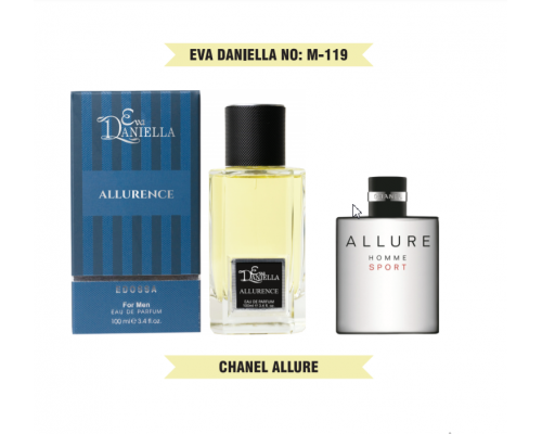 Eva Daniella № M-119-Chanel Allure Homme Sport 100 мл