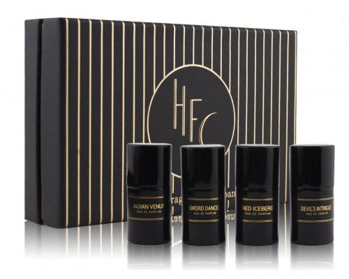 Набор HFC Travel Kit Black, 4x15 ml