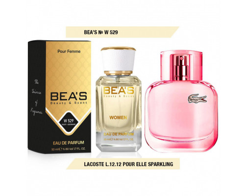 BEAS (Beauty & Scent) W 529 - Lacoste L.12.12 Pour Elle Sparkling For Women 50 мл